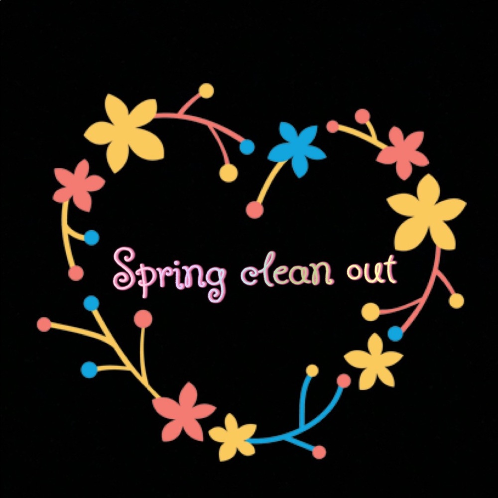 Spring clean out coming soon!